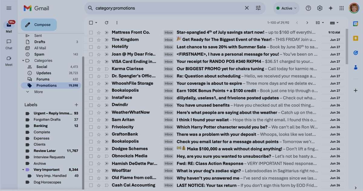 All email is equal, and this is a problem.